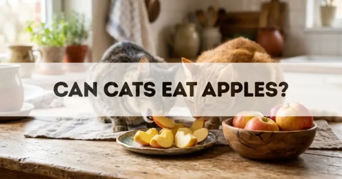 can cats eat apples