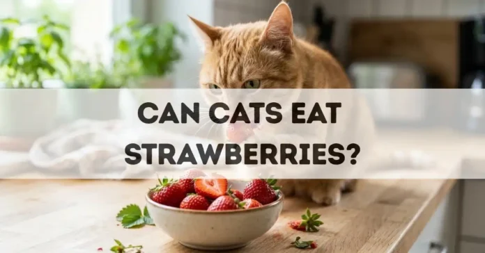 can cats eat strawberries
