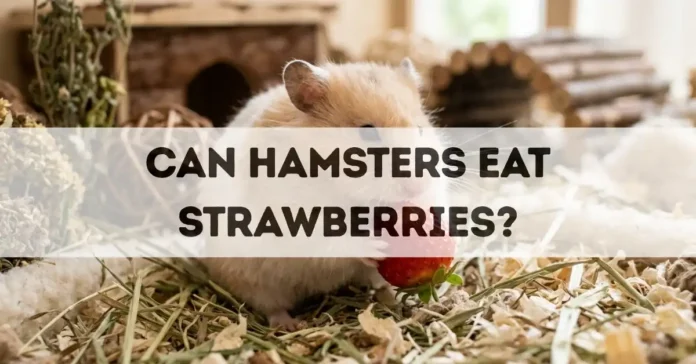 can hamsters eat strawberries