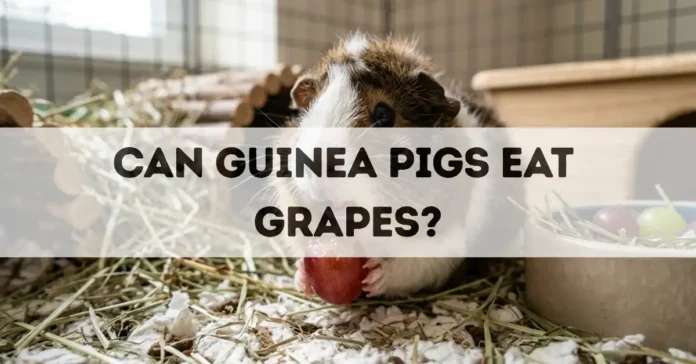 can guinea pigs eat grapes